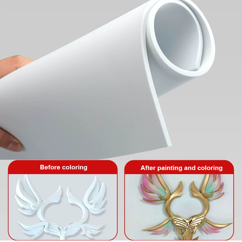Cosplay Props Eva Foam - Bahan Papan Eva Model Alat Peraga
