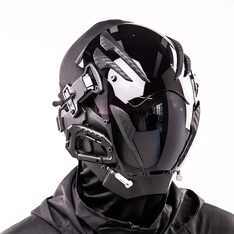Cosplay Prop Designer - Topeng Cyberpunk Futuristik, Desain Helm Unik