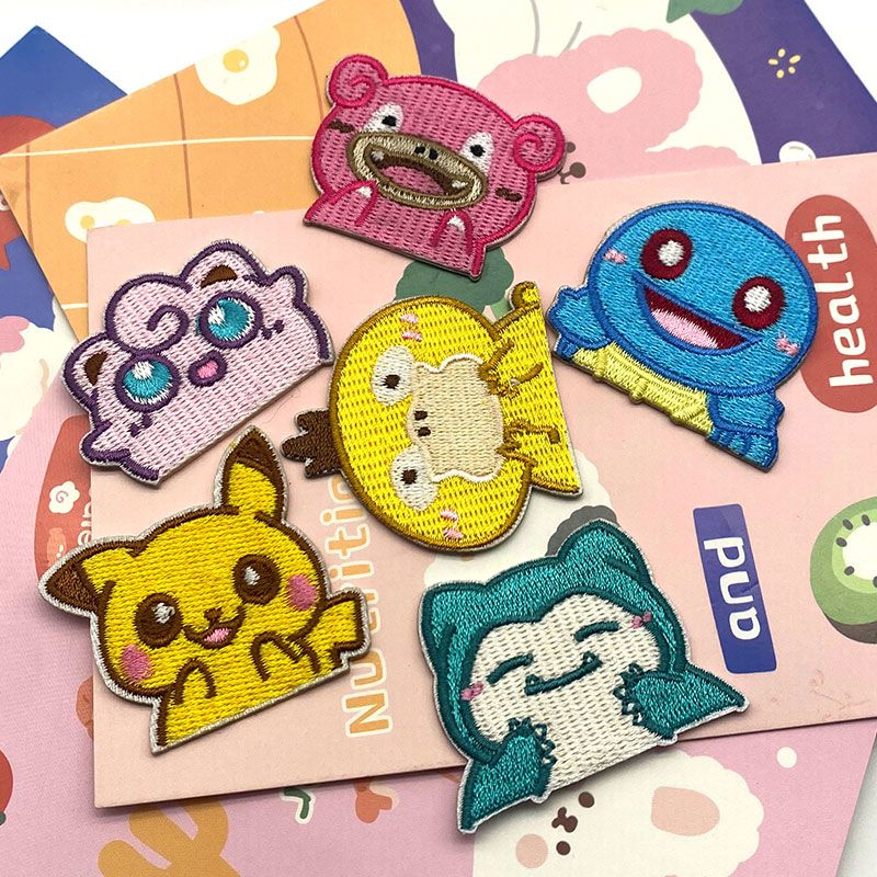 Cosplay Prop Patterns - Set Patch Bordir Tempel Sendiri Pokémon