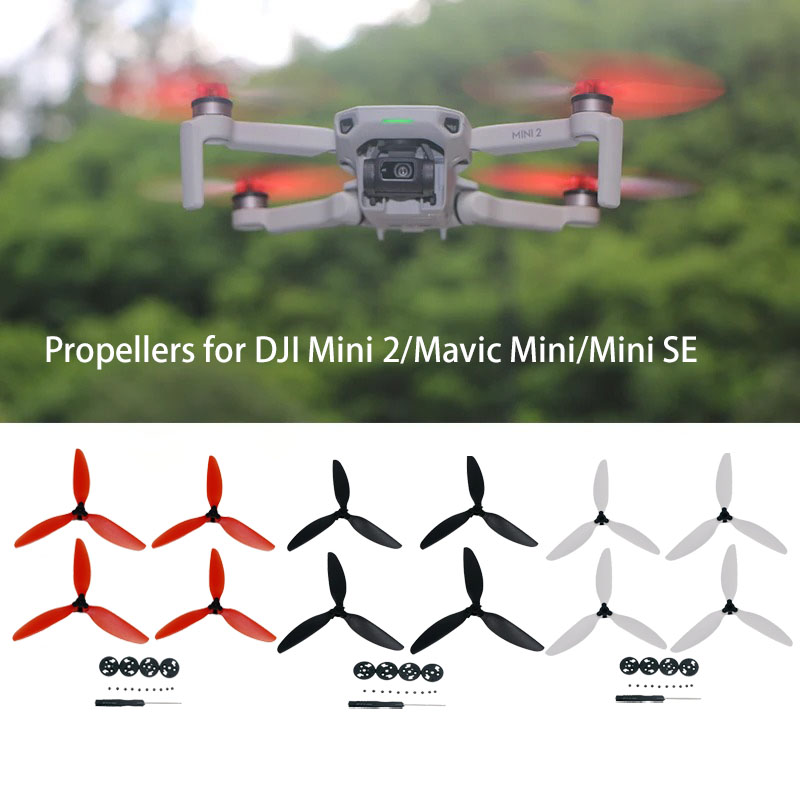 Ekko Cosplay Prop - Baling-Baling Tiga Bilah untuk DJI Mavic