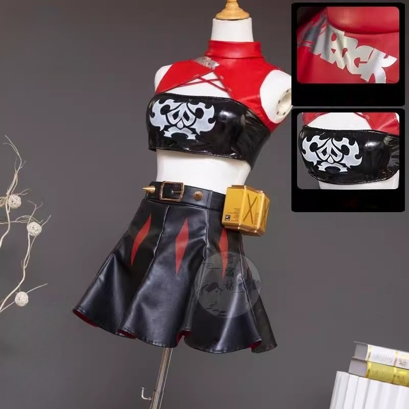 Burnice Cosplay Prop - Kostum Cosplay Anime Halloween 2026 Game
