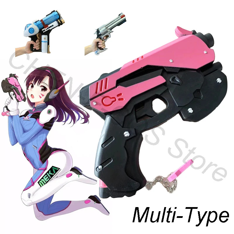Nene 2025 Overwatch D.Va Mei A - Cosplay Prop Pistol ulasan dan harga