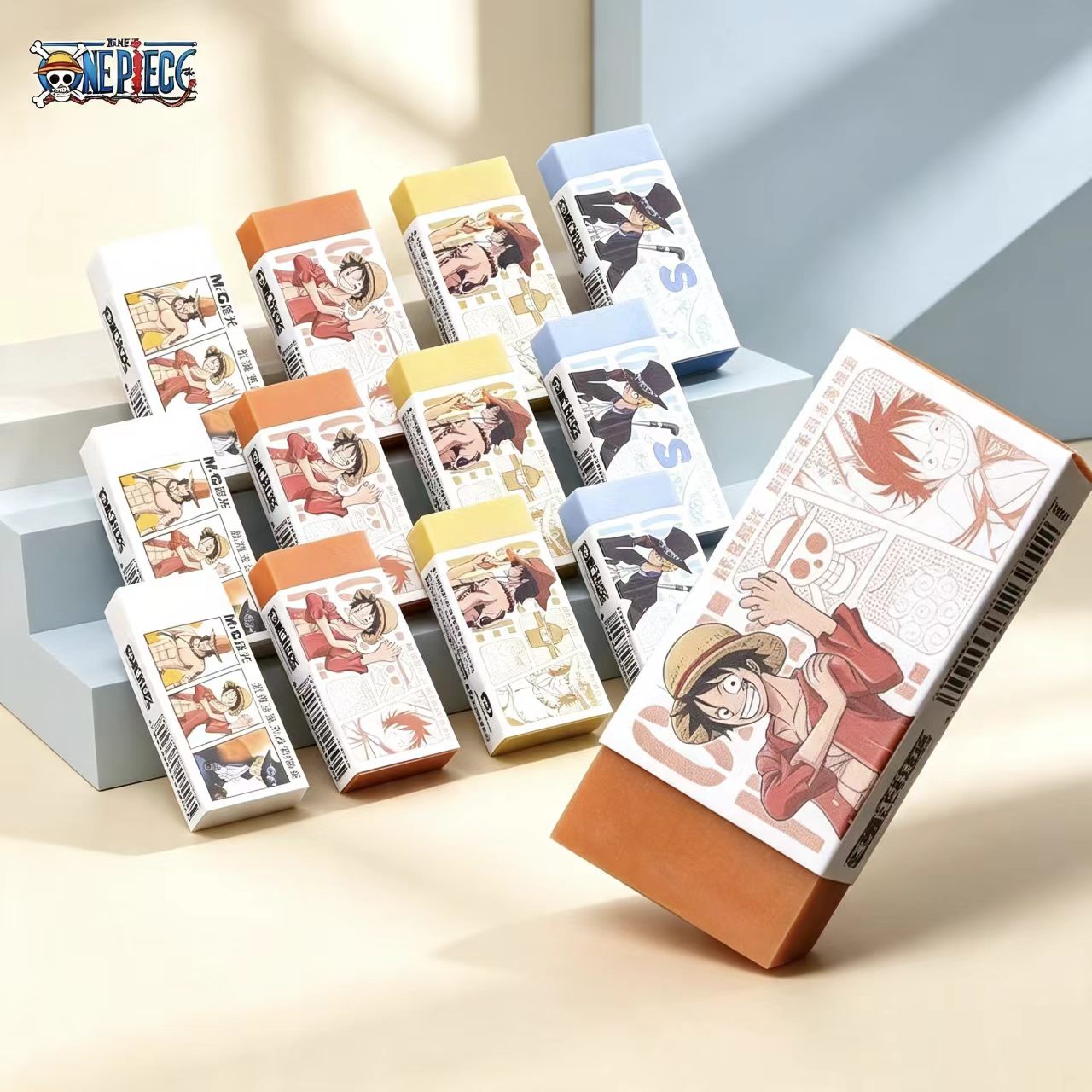 Penghapus 4b bertema One Piece - Cosplay Prop Designer ulasan dan harga