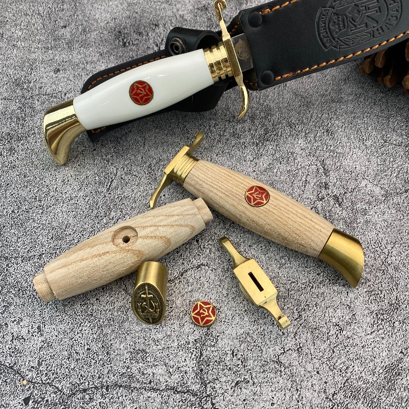 Pegangan Kayu Solid Alami Fede - Craft Knife Set ulasan dan harga