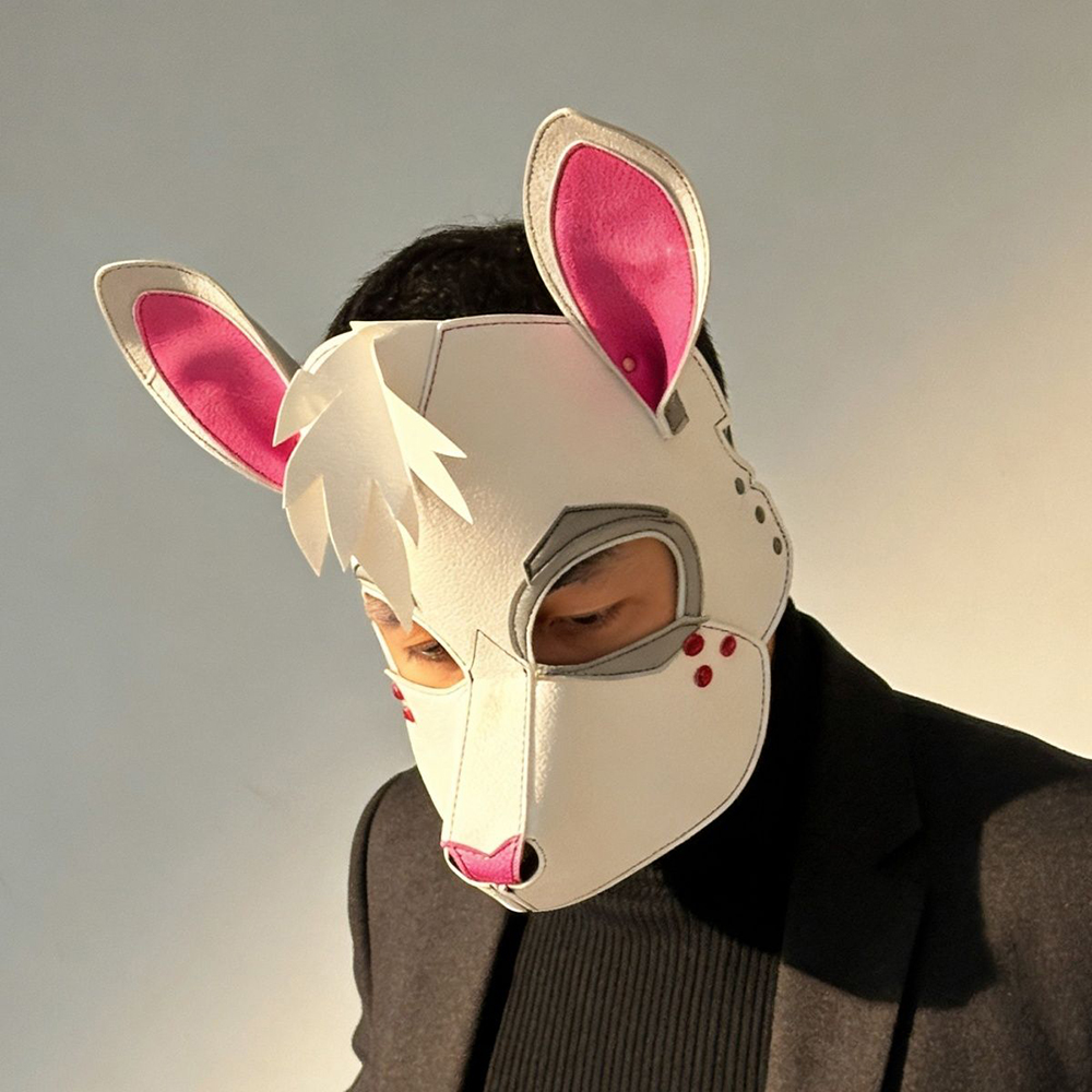 Topeng Kelinci Punk Pola Kelin - Cosplay Prop Patterns ulasan dan harga