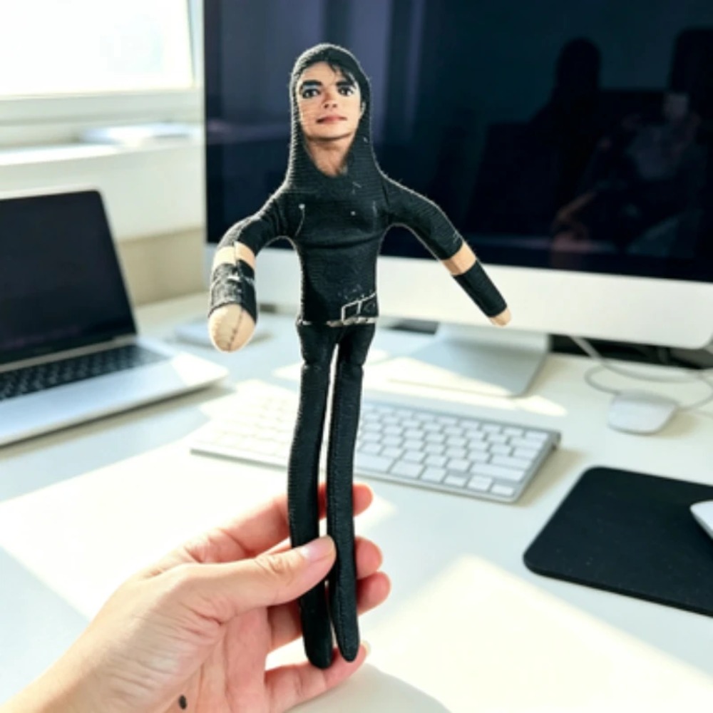 Michael Jackson Boneka Plush d - Prop De Cosplay ulasan dan harga