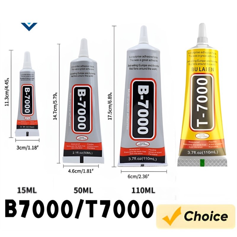 1pc 15ML 50ML 110ML B-7000 Lem - Contact Cement Glue ulasan dan harga