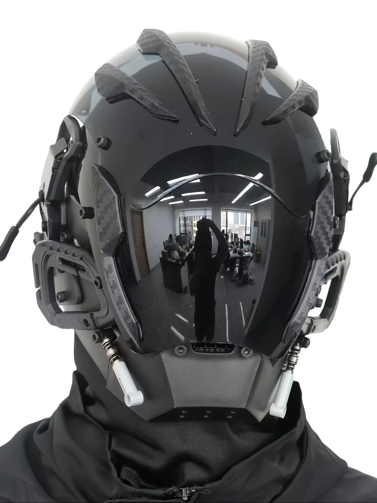 Topeng Cyberpunk Futuristik, D - Cosplay Prop Designer ulasan dan harga