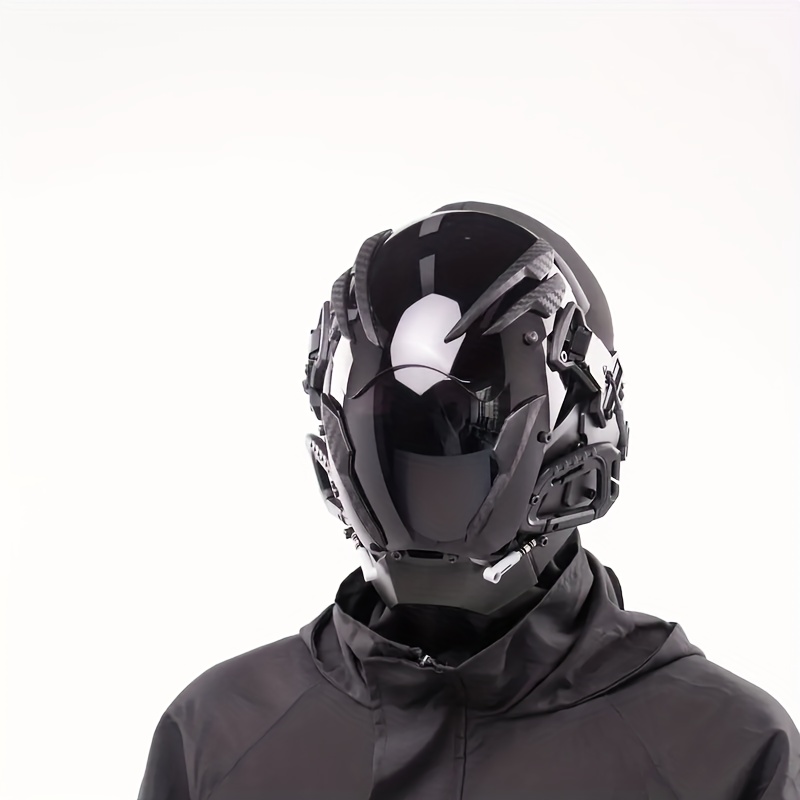 Topeng Cyberpunk Futuristik, D - Cosplay Prop Designer ulasan dan harga