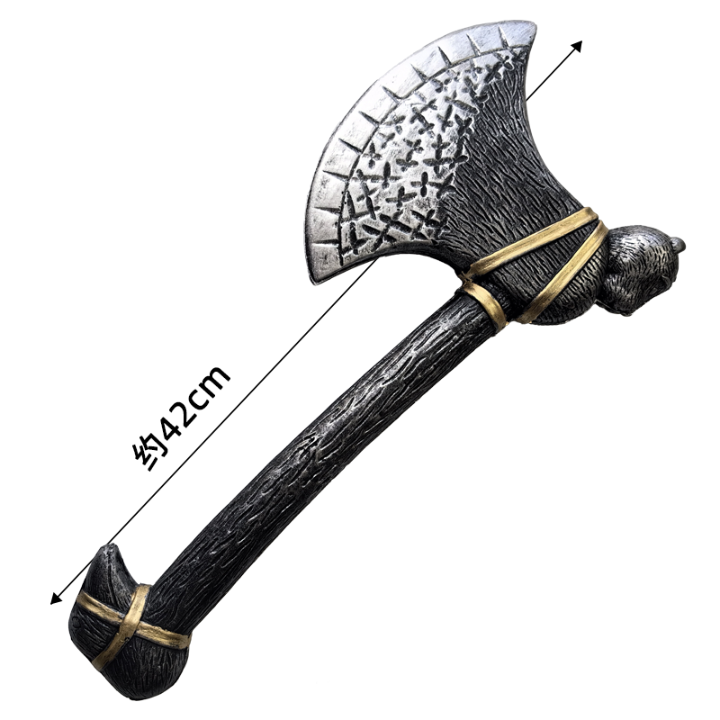 Halloween Kapak Prop Kepala An - Cosplay Prop Axe ulasan dan harga
