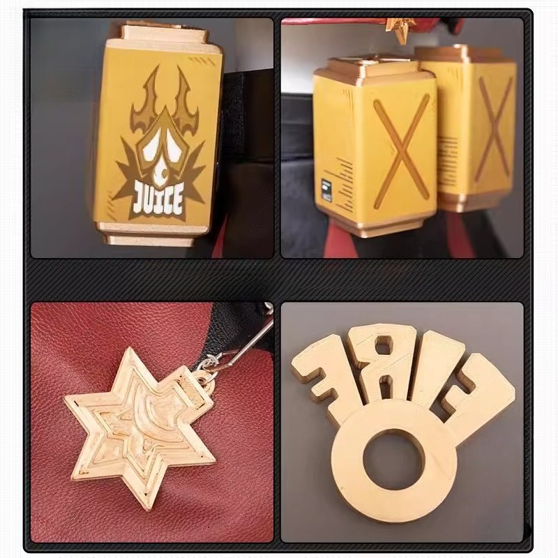 Kostum Cosplay Game Zenless Zo - Burnice Cosplay Prop ulasan dan harga