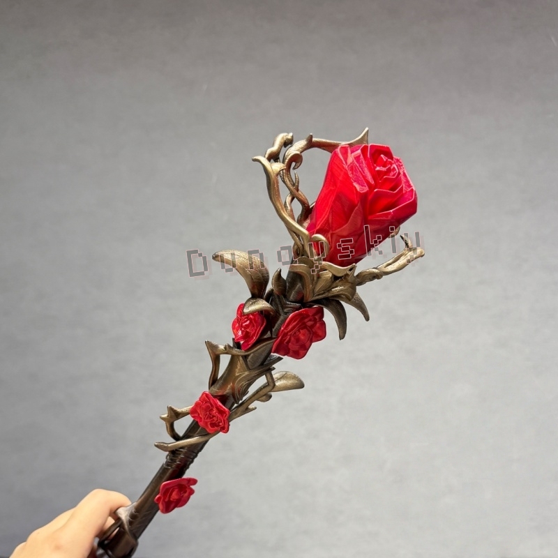 Sylus Staff Silver Wing Demon  - Cosplay Prop 3D Print Settings ulasan dan harga