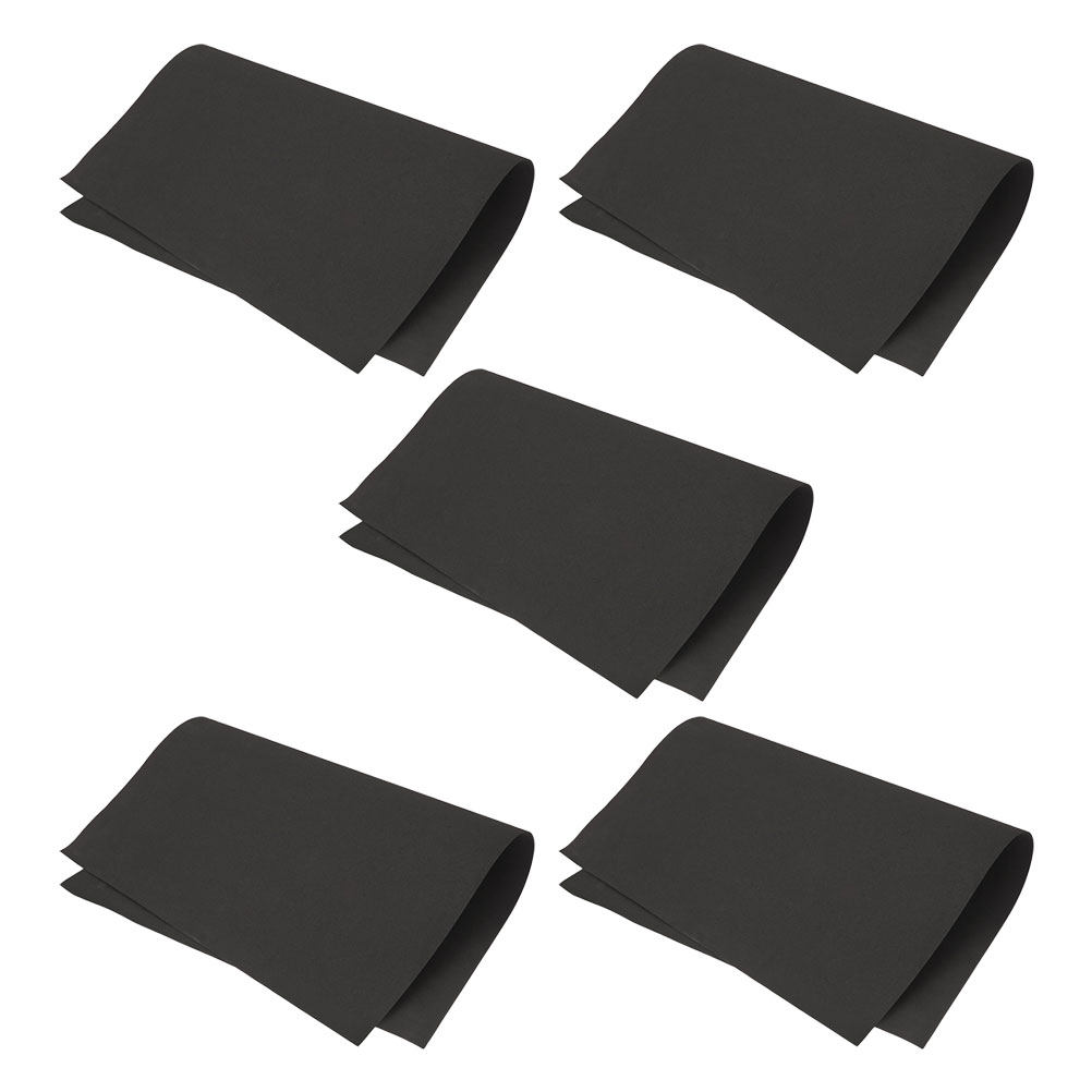 5Pcs Lembaran Busa Eva Hitam u - Cosplay Props Eva Foam ulasan dan harga