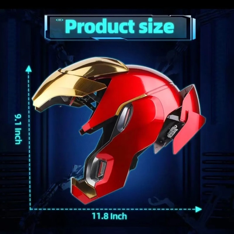 Helm Iron Man Mk50 yang Dapat  - Cosplay Prop Designer ulasan dan harga