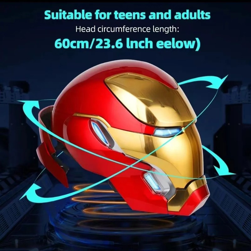 Helm Iron Man Mk50 yang Dapat  - Cosplay Prop Designer ulasan dan harga