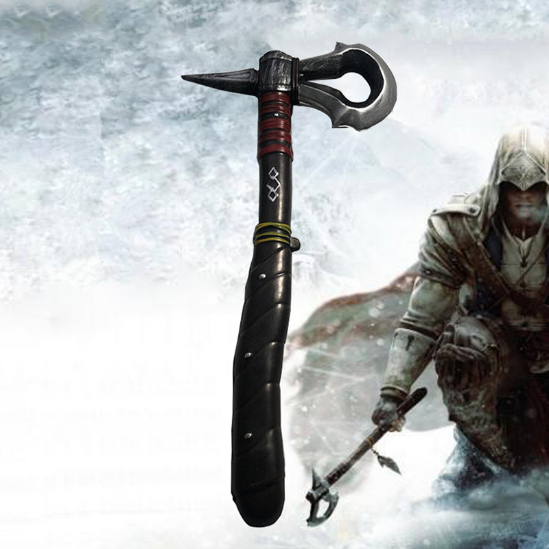 1:1 Cosplay Connor Kapak Bajak - Cosplay Prop Axe ulasan dan harga