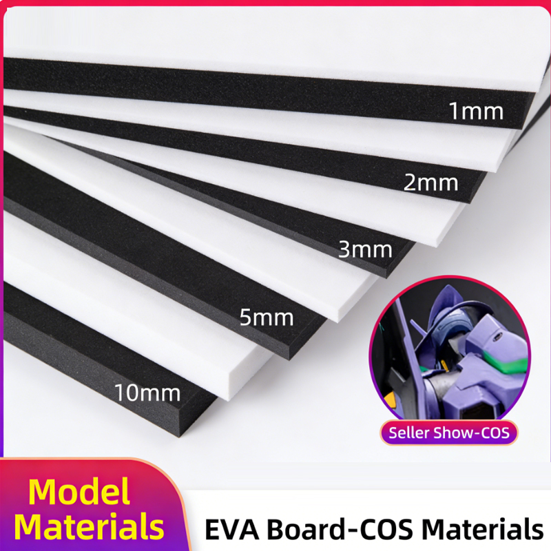 Bahan Papan Busa EVA Hitam 38- - Cosplay Props Eva Foam ulasan dan harga