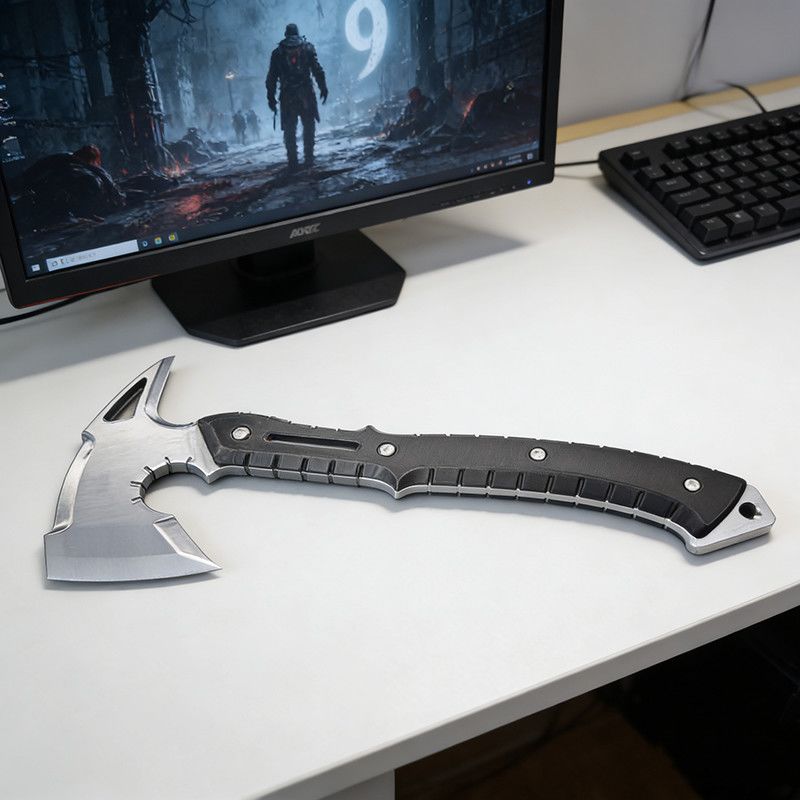 Cosplay Biohazard RE9 Kapak Pl - Cosplay Prop Axe ulasan dan harga