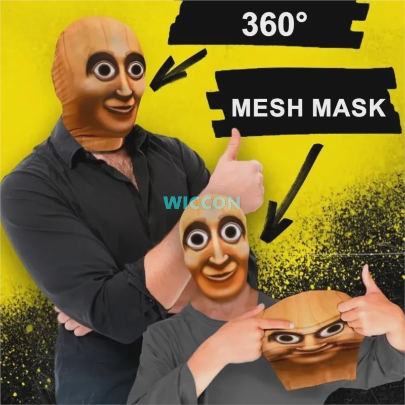 Topeng Visual 3D Cetak Penuh W - Cosplay Prop 3D Print Settings ulasan dan harga
