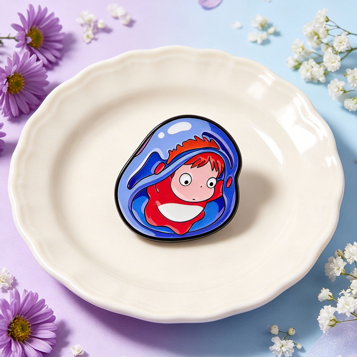 2 Buah/Set Pin Enamel Kartun A - Cosplay Prop Bag ulasan dan harga